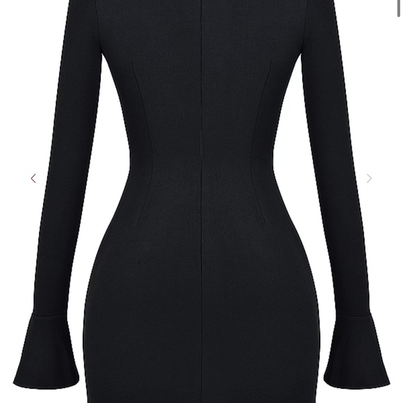 house of cb black long sleeve dress Clothing : Maxi Dresses : 'Artemis' Black Lace Maxi Dress